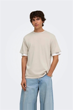 Only & Sons Caspian Regular SS Silv